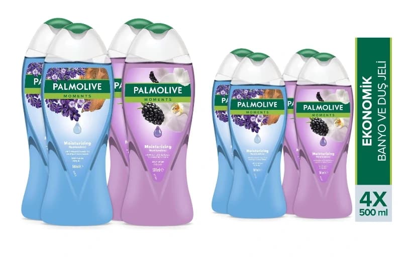 Palmolive Moments Duş Jeli 4 × 500 Ml 209 TL
