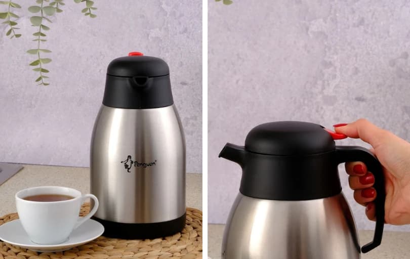 Penguen Çelik Termos 2 lt 355₺