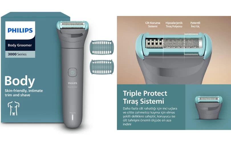 Philips Vücut Tıraş Makinesi 2339₺