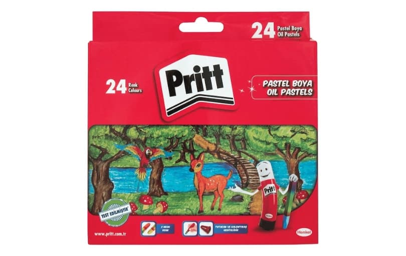 Pritt 24’lü Pastel Boya 139₺ (kargo Bedava)