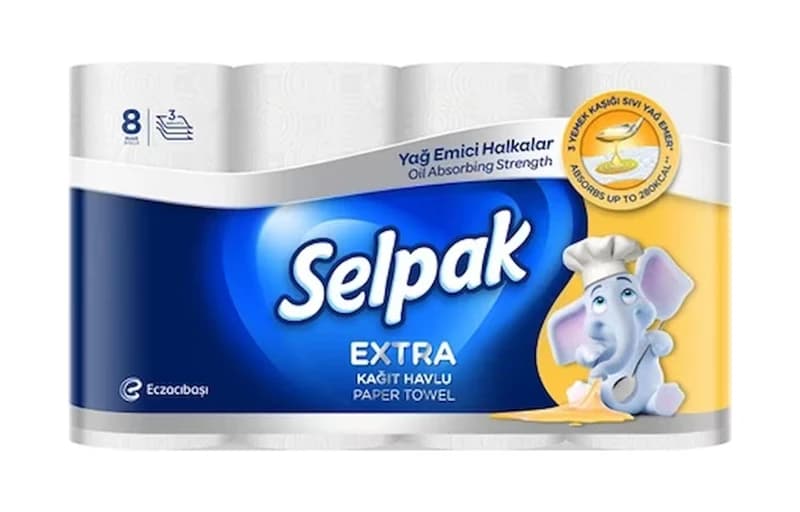 Selpak 8’li Kağıt Havlu 59 TL!