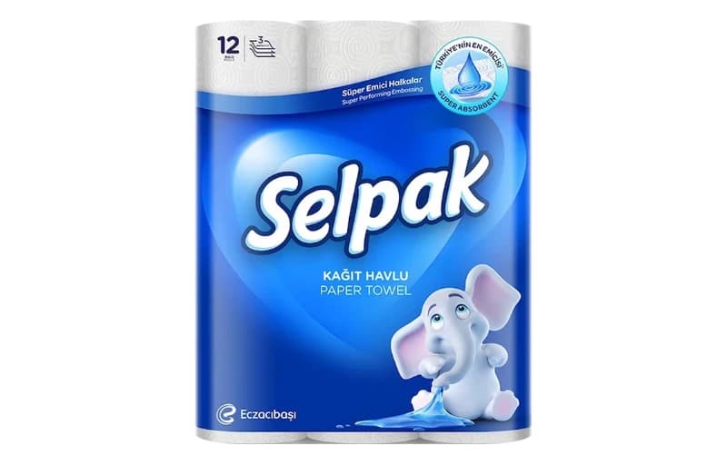 Selpak Kağıt Havlu 12'Li  🏷️ 149 TL (Kargo Bedava)