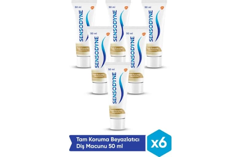Sensodyne Diş Macunu 50 Ml. 6'lı Set 329 Tl