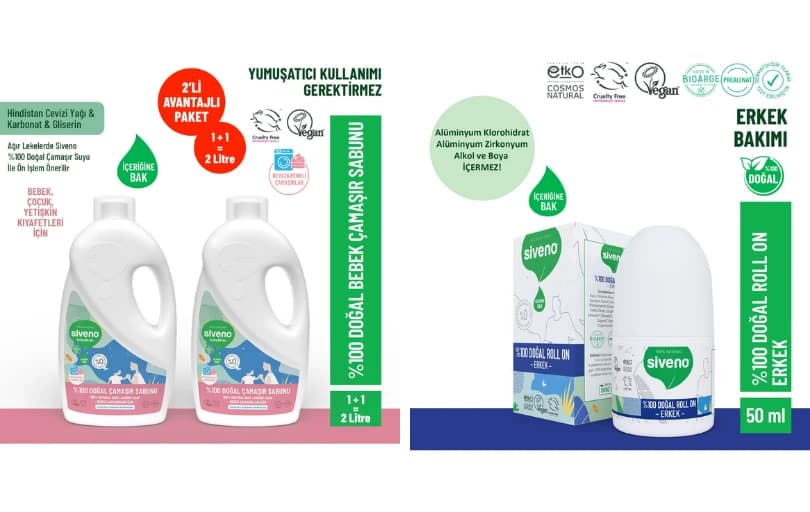 Siveno'da 600₺'ye +%15 Net İndirim