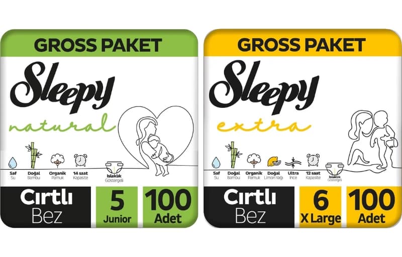 Sleepy Bebek Bezlerinde %25 'e Varan İndirim 