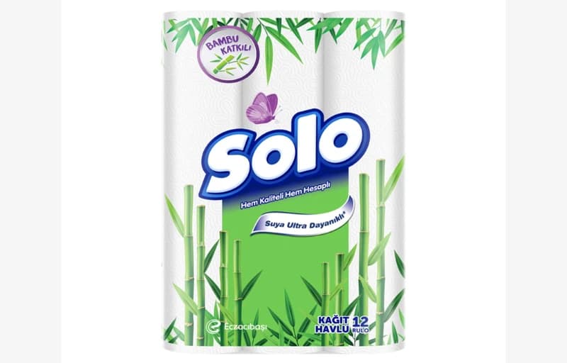 Solo Bambu Katkılı 12’li Kağıt Havlu 129 TL!