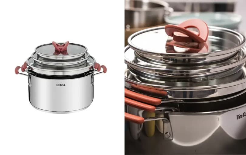 Tefal Optispace 6 Parça Tencere Seti 3599 TL