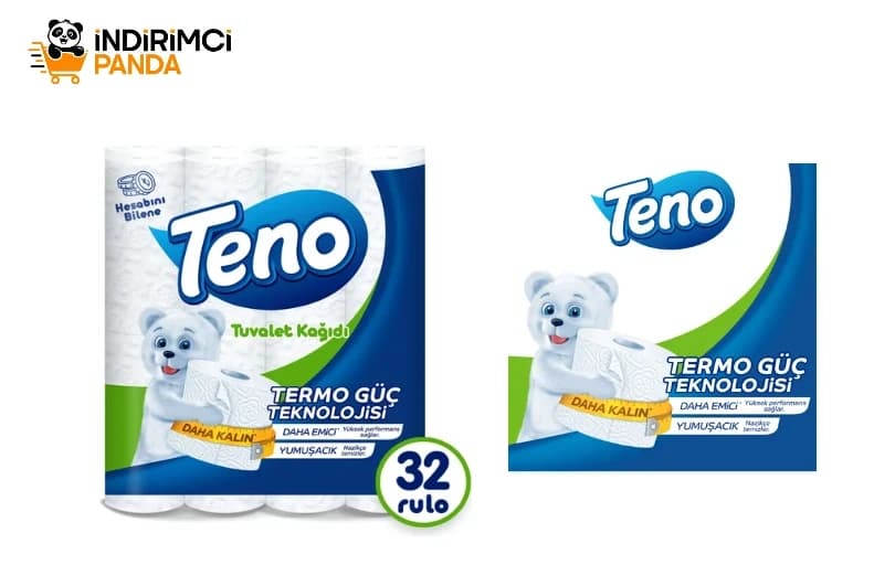Teno 32 Rulo Tuvalet Kağıdı 189 TL + Kargo