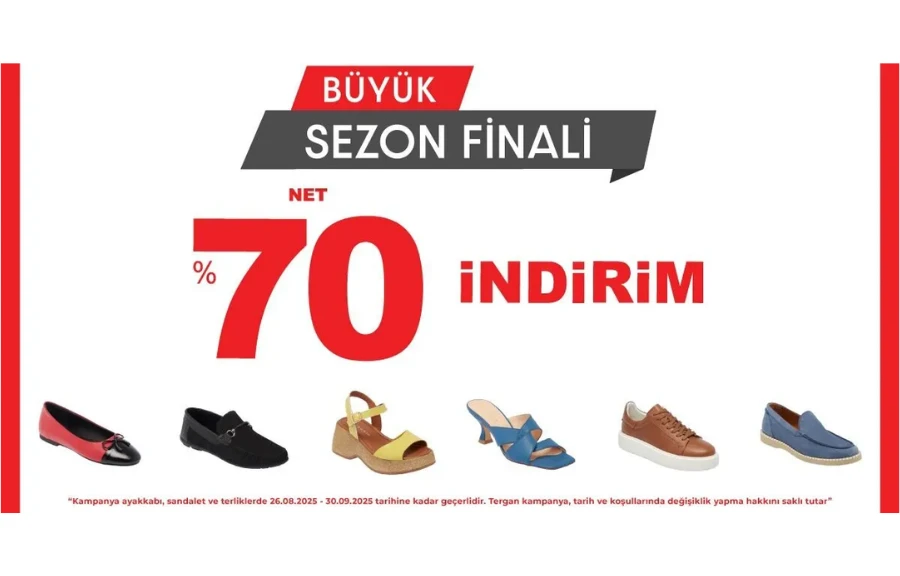Tergan % 70'e Varan İndirim