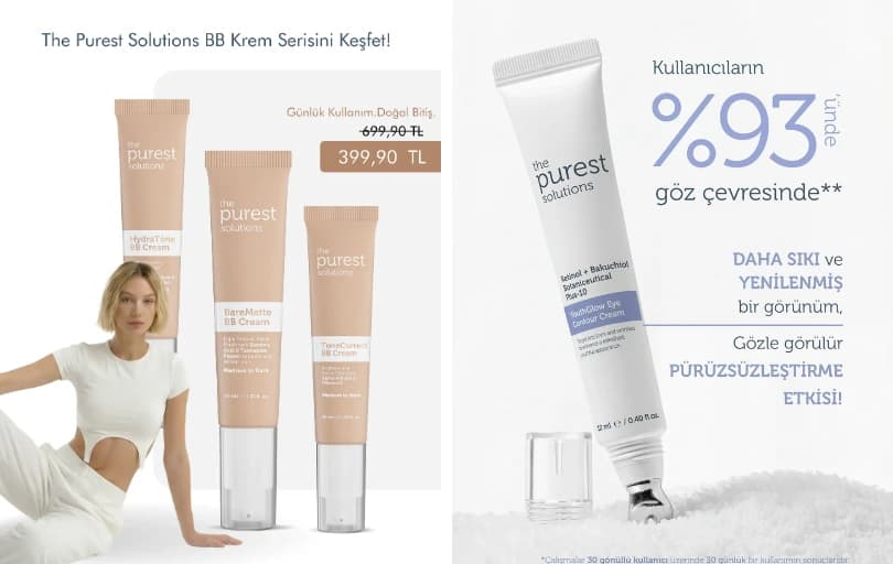 The Purest Solutions %60'a varan İndirim