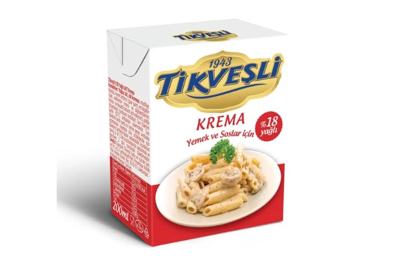 Tikveşli Krema 200 Ml  34 TL 
