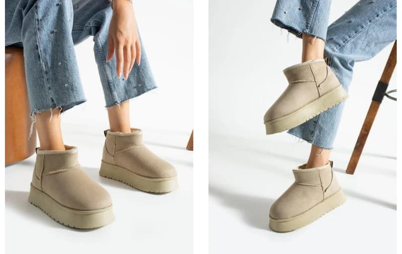 Ugg Muadlili Botlarda Tek Fiyat - 533 TL