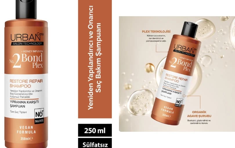 Urban Care No.2 Bond Plex Şampuan 130₺