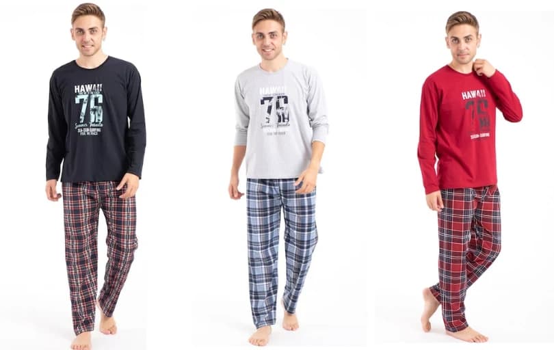 Uzun Kol Erkek Pijama Takımı 261 TL