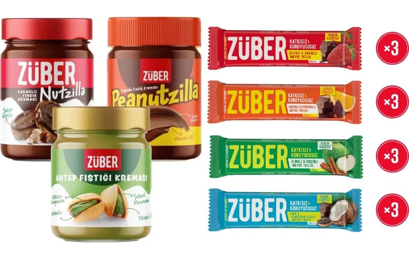 Züber'de %45'e Varan İndirim