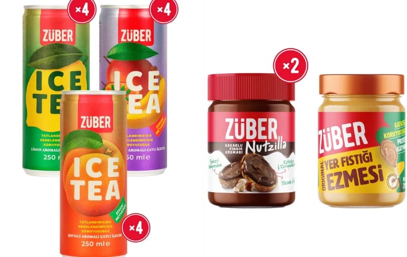 Züber Market Ürünlerinde %40'a Varan İndirim