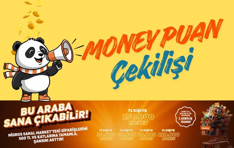 Migros’tan Dev Money Puan Çekilişi Başladı!