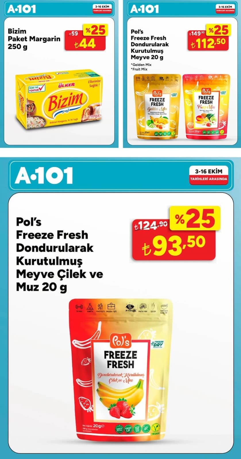 A-101 - Instagram Post'u 03 - 16 Ekim 2026