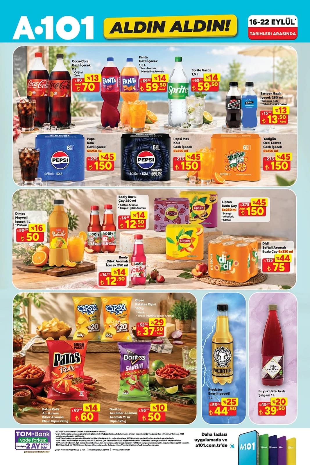 A-101 - Aldın Aldın 16 - 22 Eylül 2026 - Sayfa 1