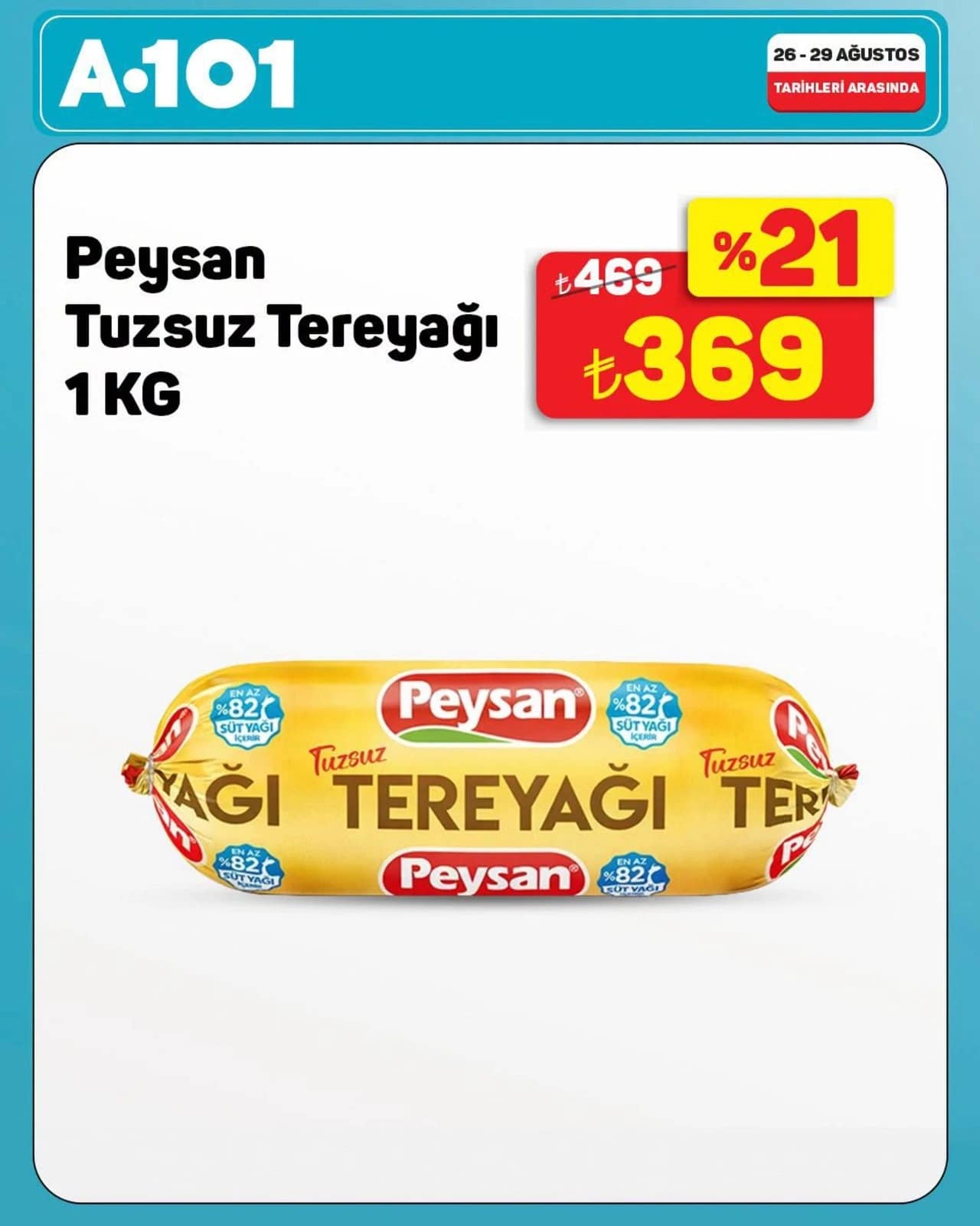 A-101 - Instagram Post'u 26 - 29 Ağustos 2026 - Sayfa 1