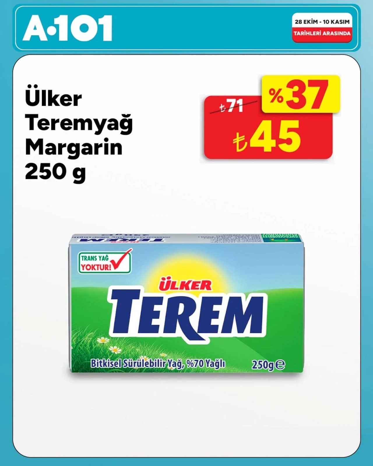 A-101 - Fırsat İndirim 28 Ekim - 10 Kasım 2026 - Sayfa 1