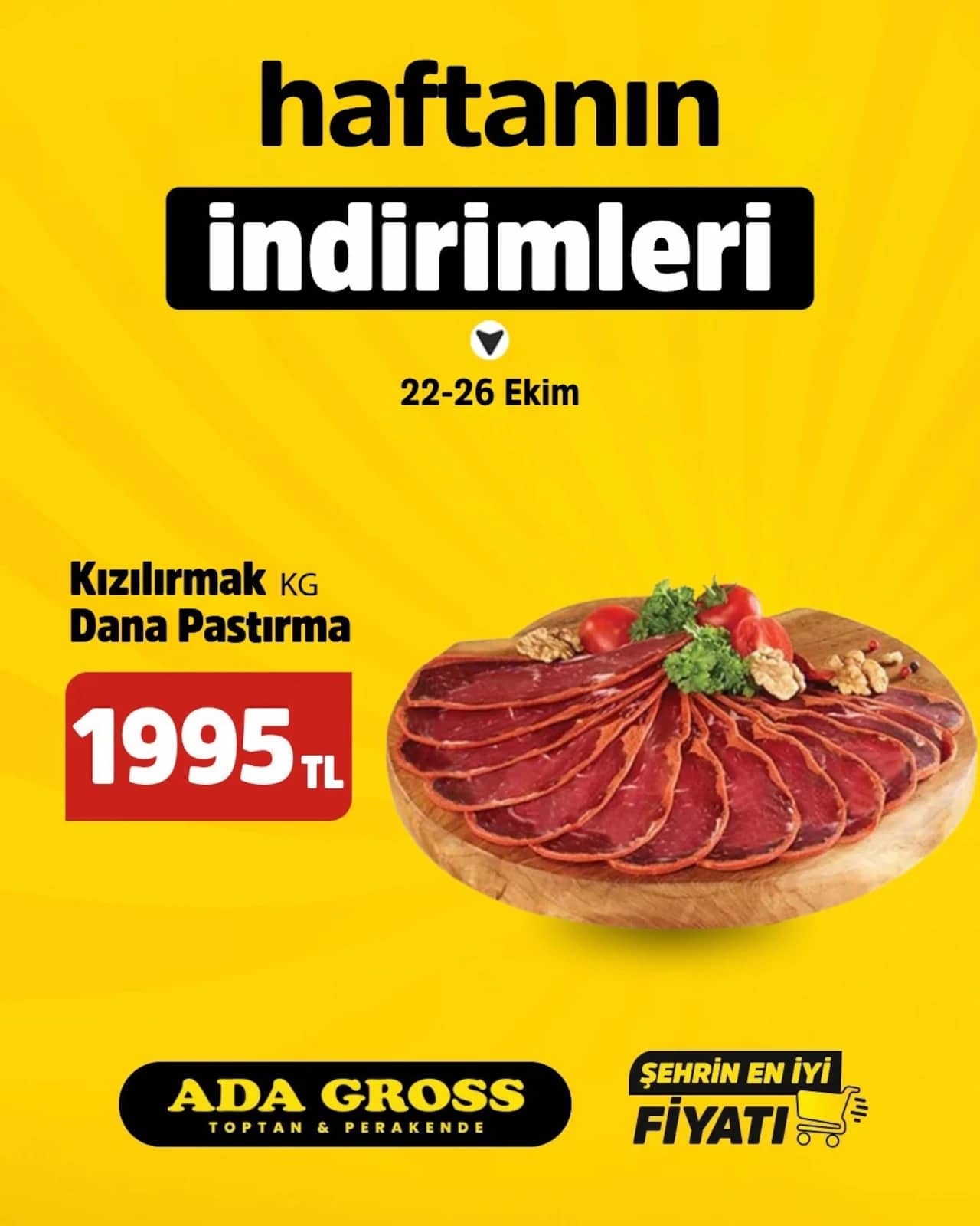 Ada Gross - İndirimli Ürünler 22 - 26 Ekim 2026 - Sayfa 1