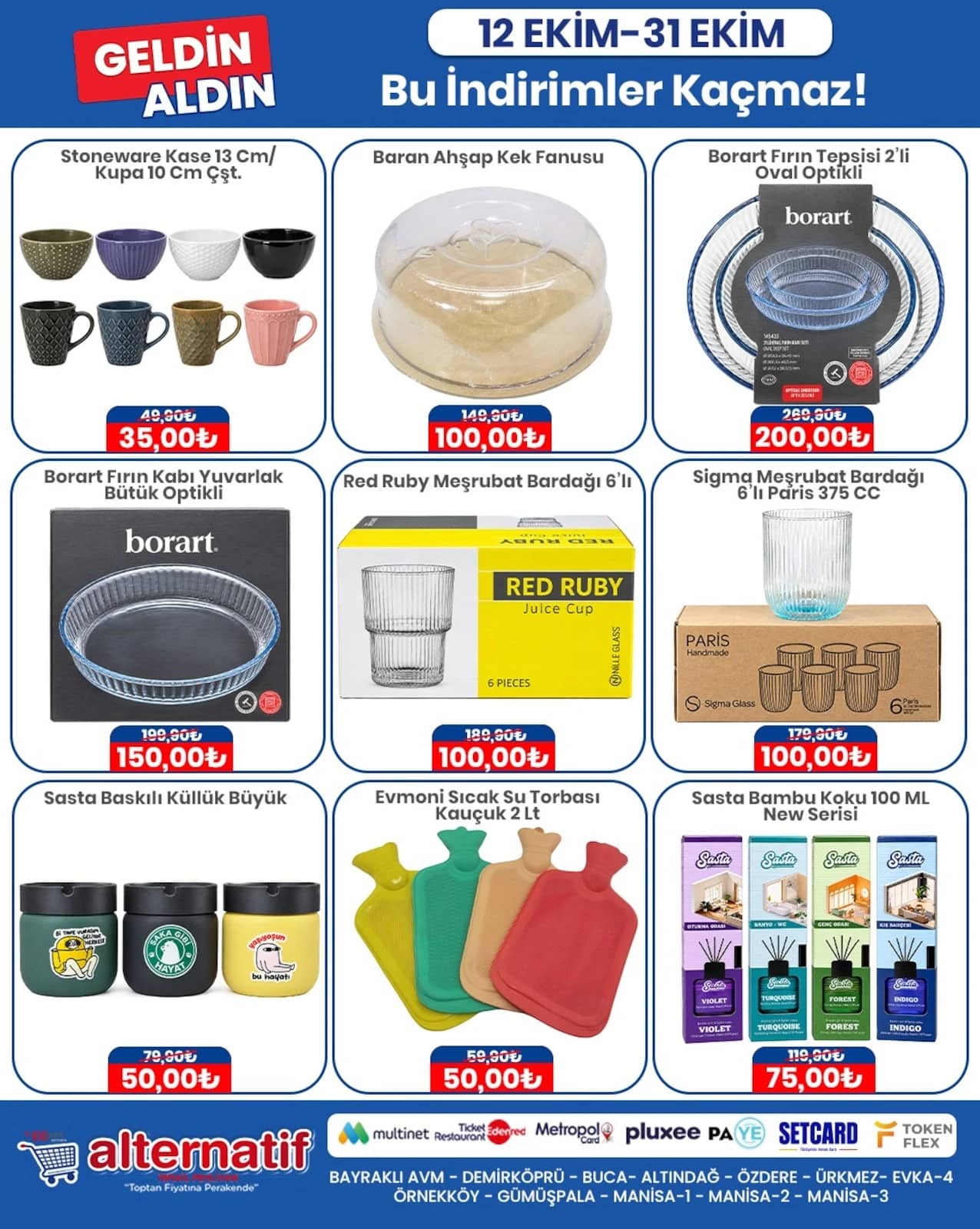 Alternatif Gross Market - İndirim Broşürü 12 - 31 Ekim 2026 - Sayfa 1