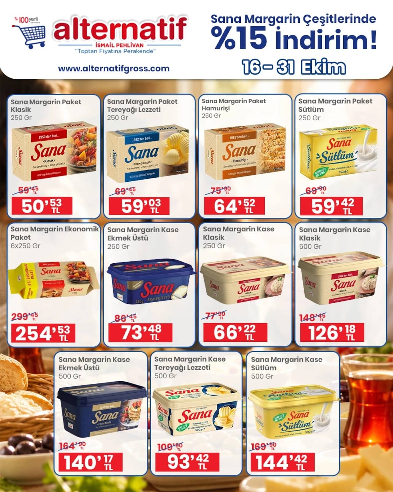 Alternatif Gross Market - İndirim Broşürü 16 - 31 Ekim 2026 - Sayfa 1