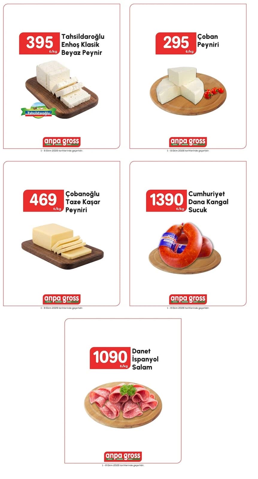 Anpa Gross - İndirim Broşürü 01 - 08 Ekim 2026 - Sayfa 1