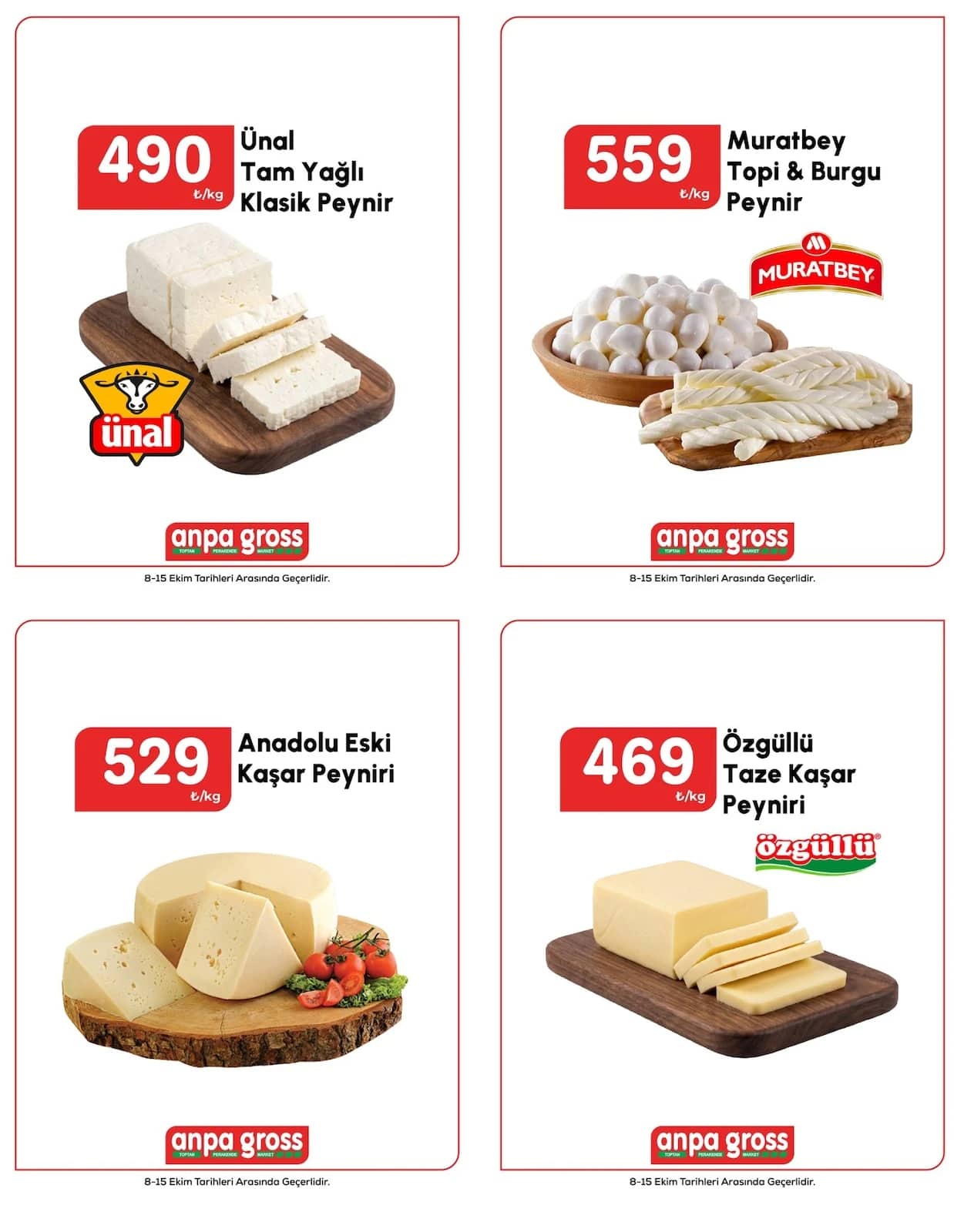 Anpa Gross - İndirim Broşürü 08 - 15 Ekim 2026