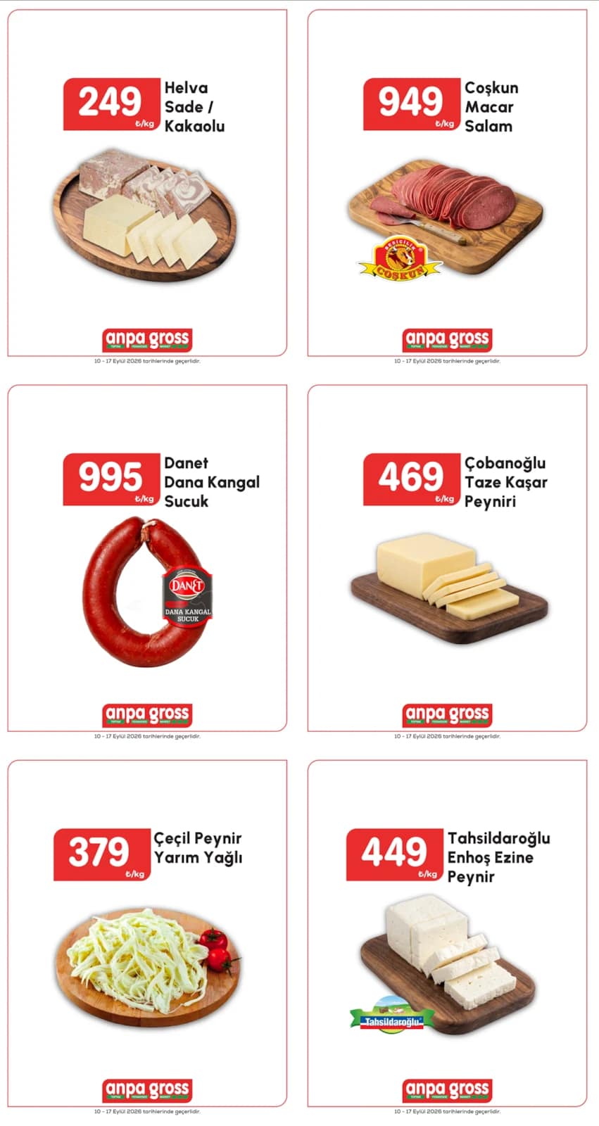 Anpa Gross - İndirim Broşürü 10 - 17 Eylül 2026 - Sayfa 1