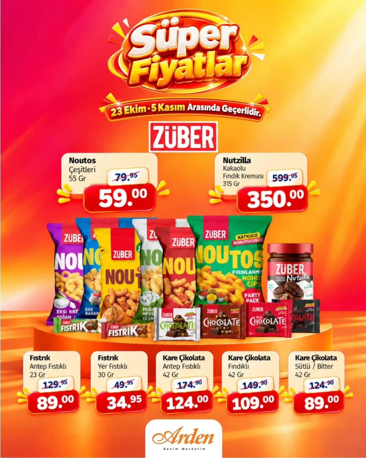 Arden Market - İndirim Broşürü 23 Ekim - 05 Kasım 2026 - Sayfa 1