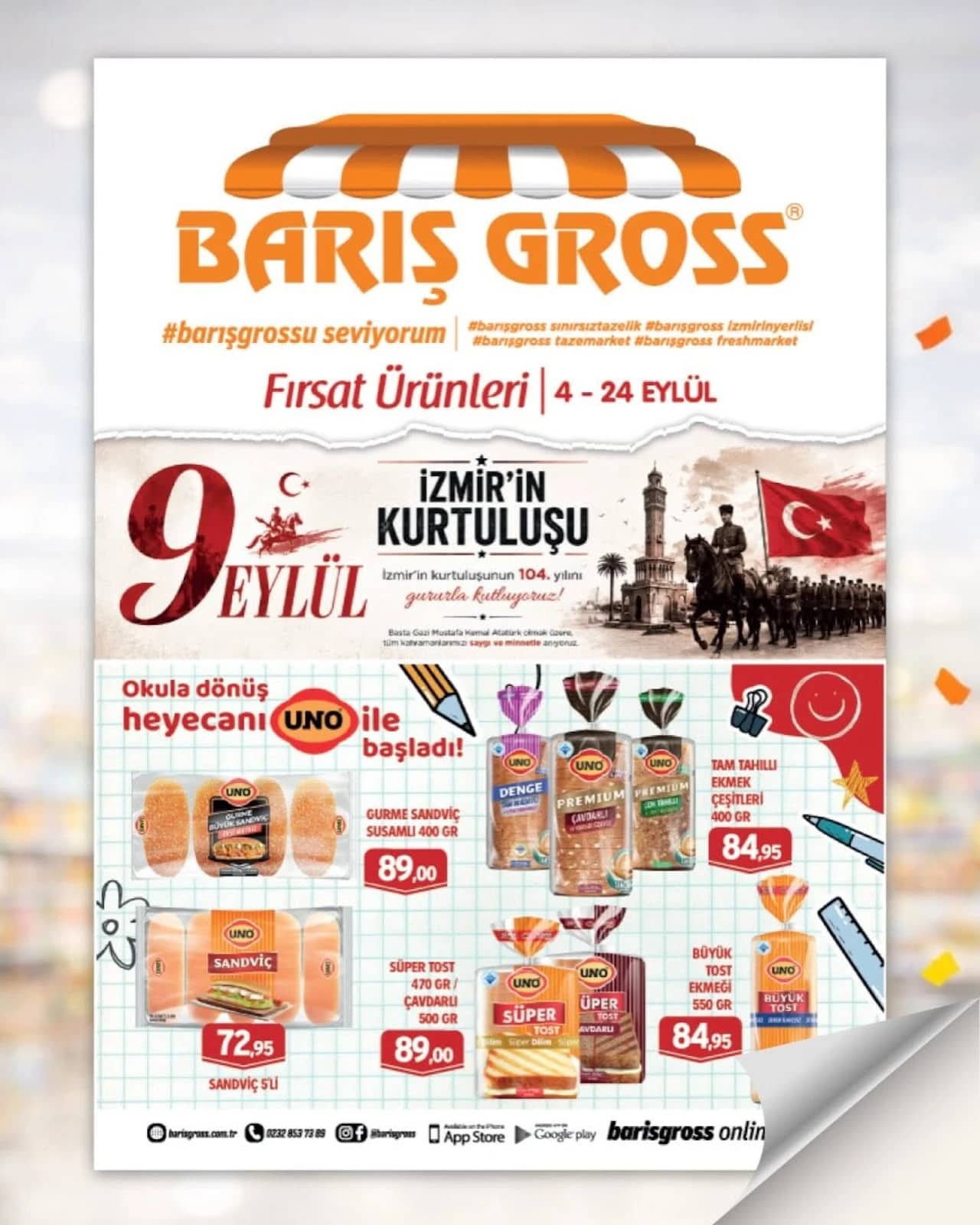 Barış Gross - İndirim Broşürü 04 - 24 Eylül 2026 - Sayfa 1