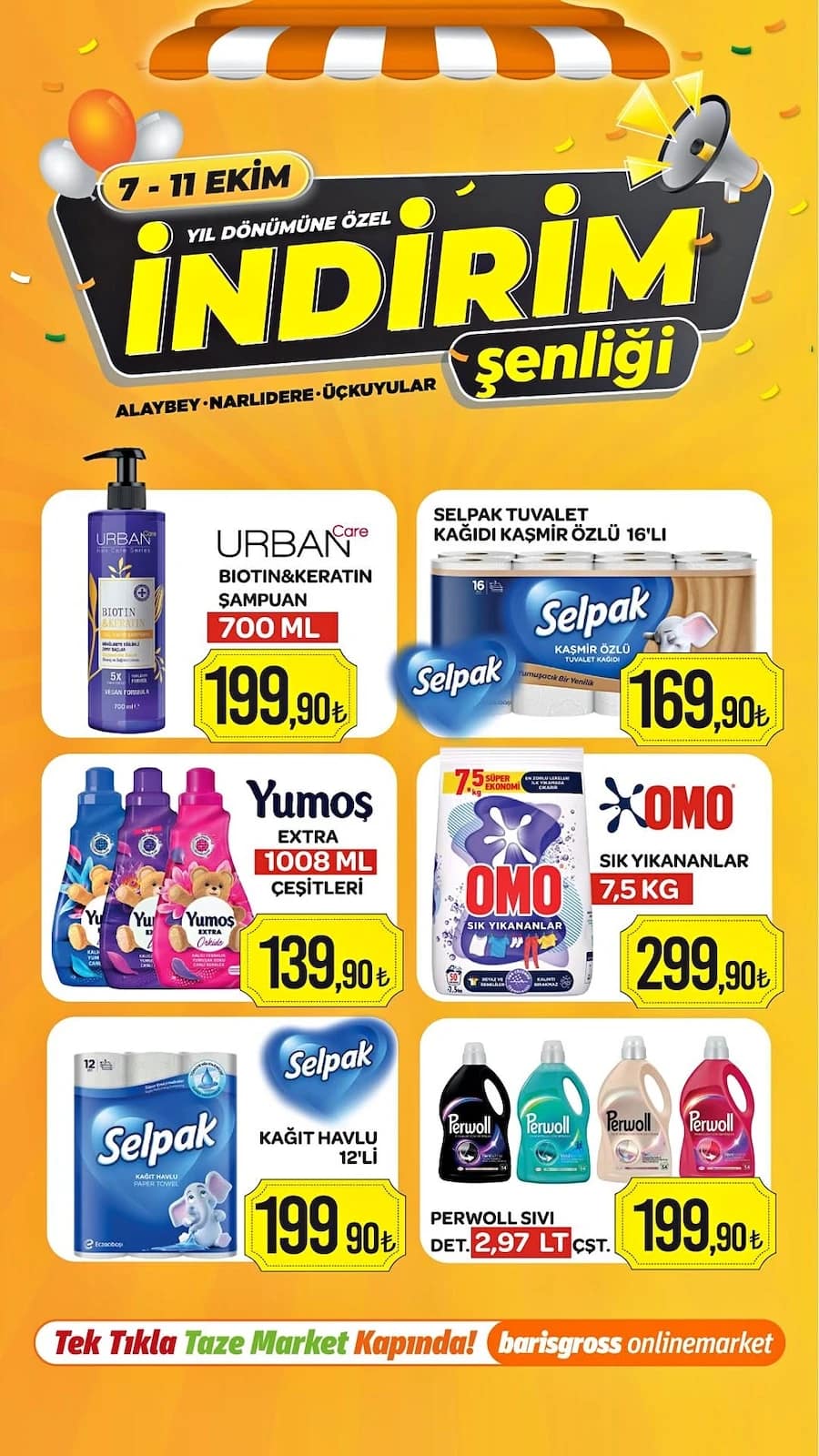 Barış Gross - İndirim Broşürü 07 - 11 Ekim 2026