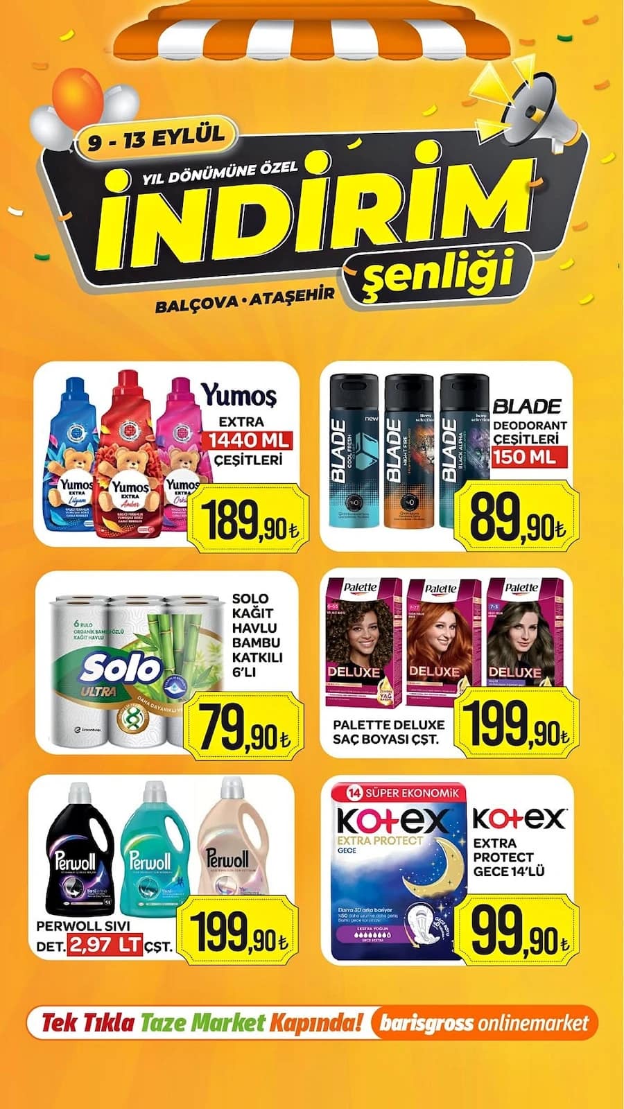 Barış Gross - İndirim Broşürü 09 - 13 Eylül 2026 - Sayfa 1