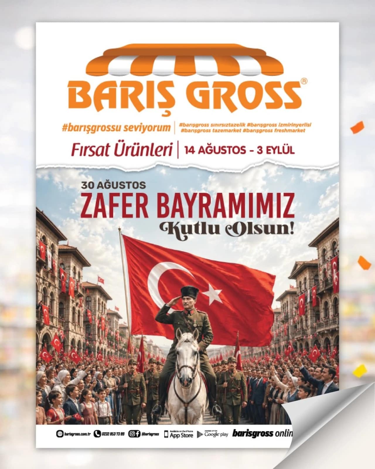 Barış Gross - İndirim Broşürü 14 Ağustos - 03 Eylül 2026 - Sayfa 1