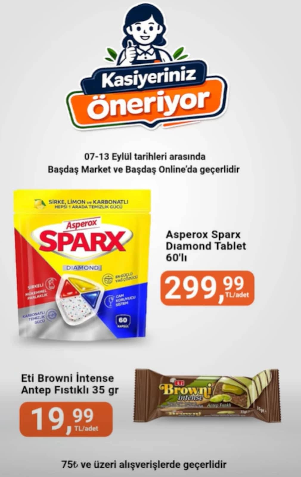 Başdaş Market - İndirim Broşürü 07 - 13 Eylül 2026 - Sayfa 1