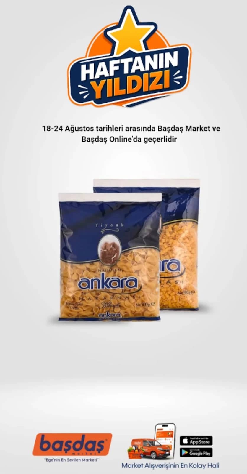 Başdaş Market - Haftanın Yıldızı 18 - 24 Ağustos 2026