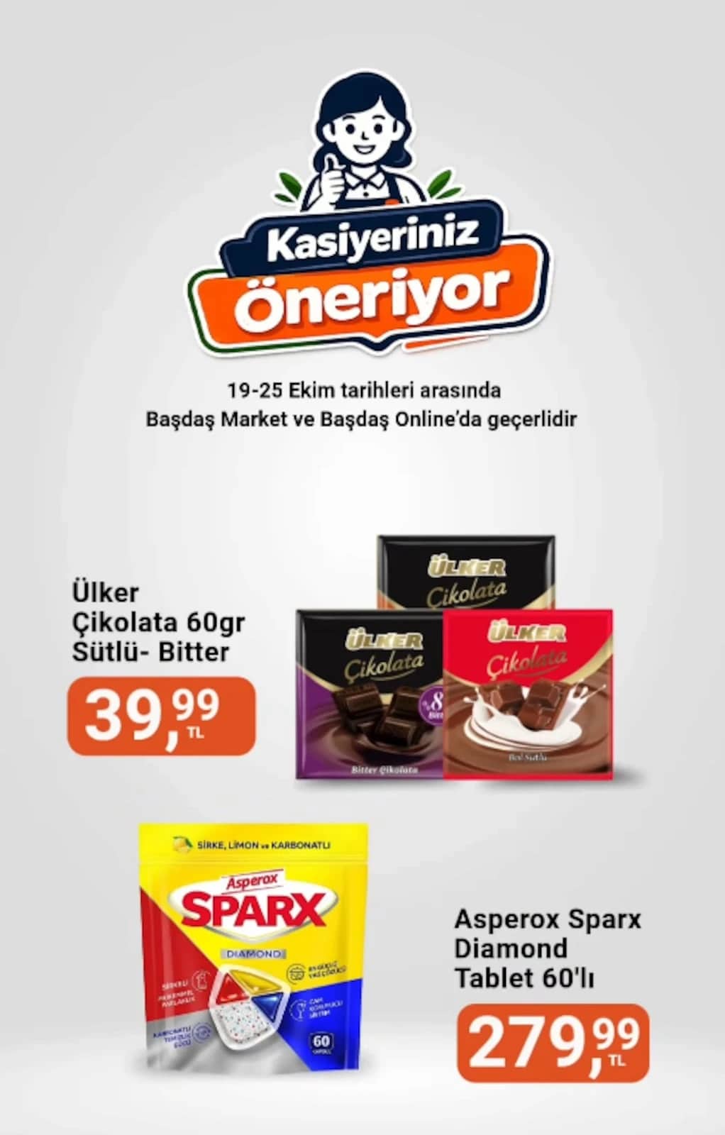 Başdaş Market - İndirim Broşürü 19 - 25 Ekim 2026 - Sayfa 1