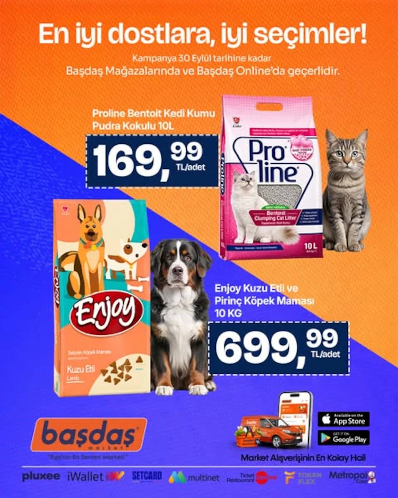 Başdaş Market - İndirimli Ürünler 24 Ağustos - 30 Eylül 2026