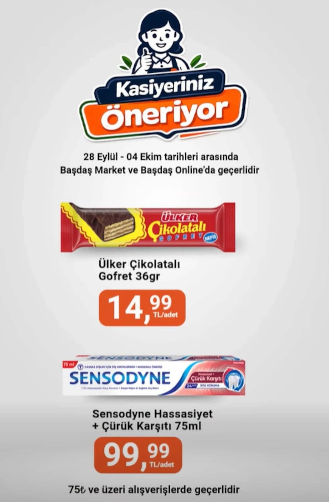 Başdaş Market - İndirim Broşürü 28 Eylül - 04 Ekim 2026 - Sayfa 1
