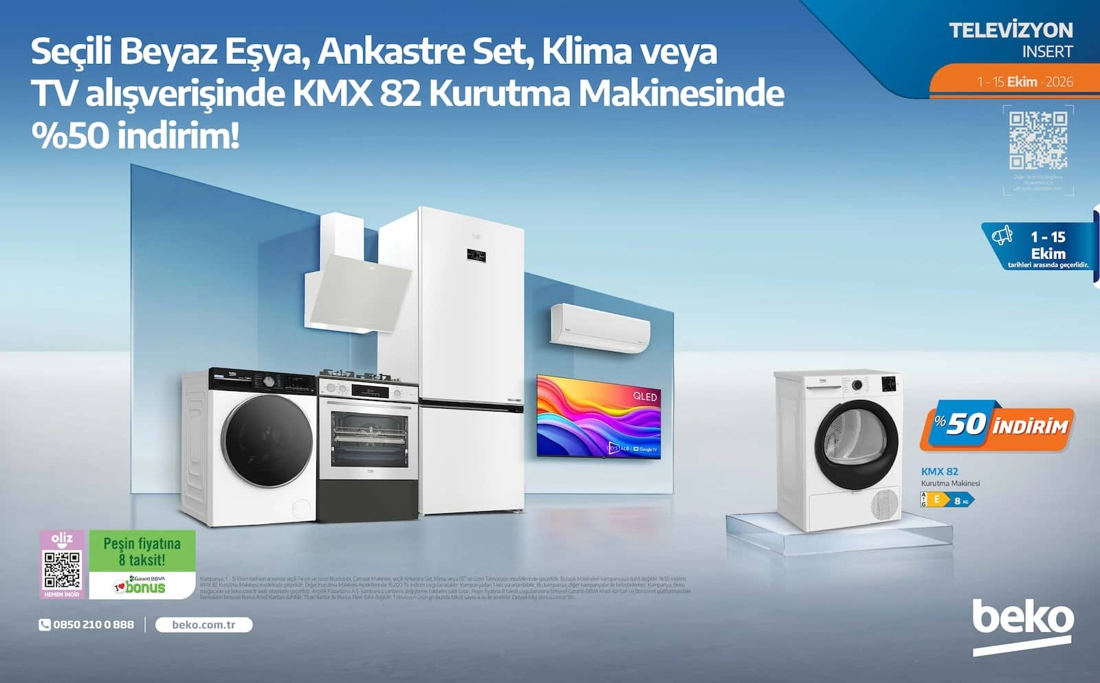 Beko - Elektronik TV Broşürü 01 - 15 Ekim 2026 - Sayfa 1