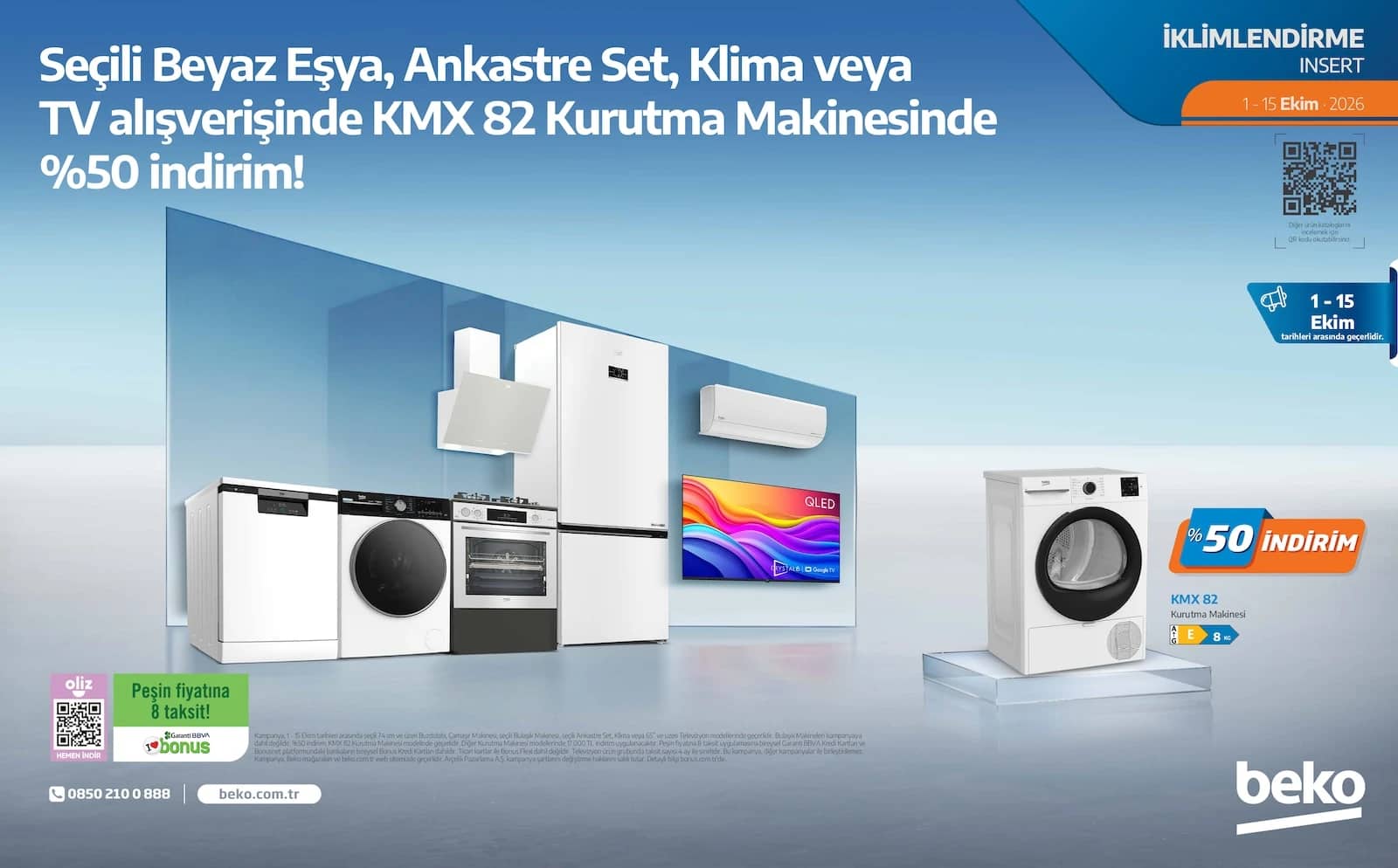 Beko - İklimlendirme Broşürü 01 - 15 Ekim 2026 - Sayfa 1