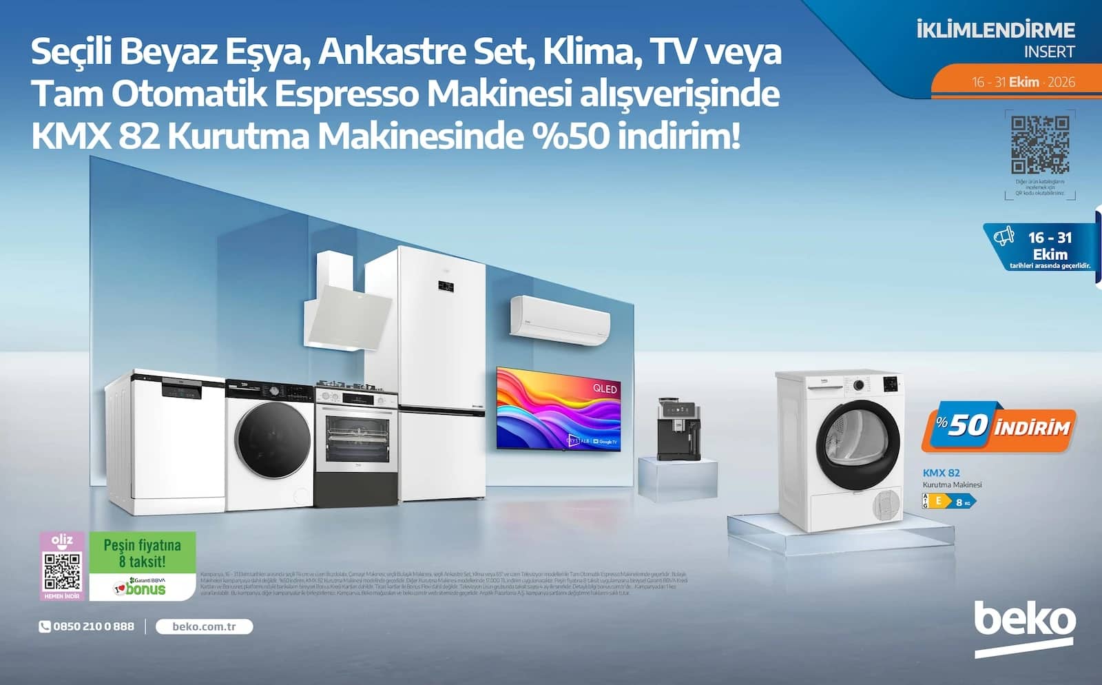Beko - İklimlendirme Broşürü 16 - 31 Ekim 2026 - Sayfa 1