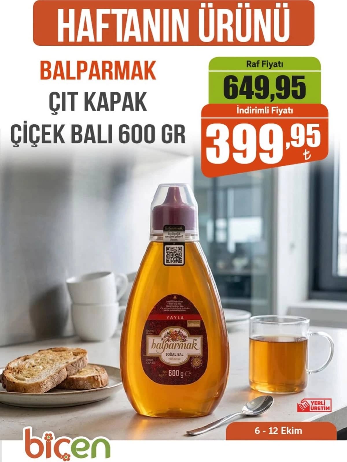 Biçen Market - Haftanın Ürünü 06 - 12 Ekim 2026 - Sayfa 1