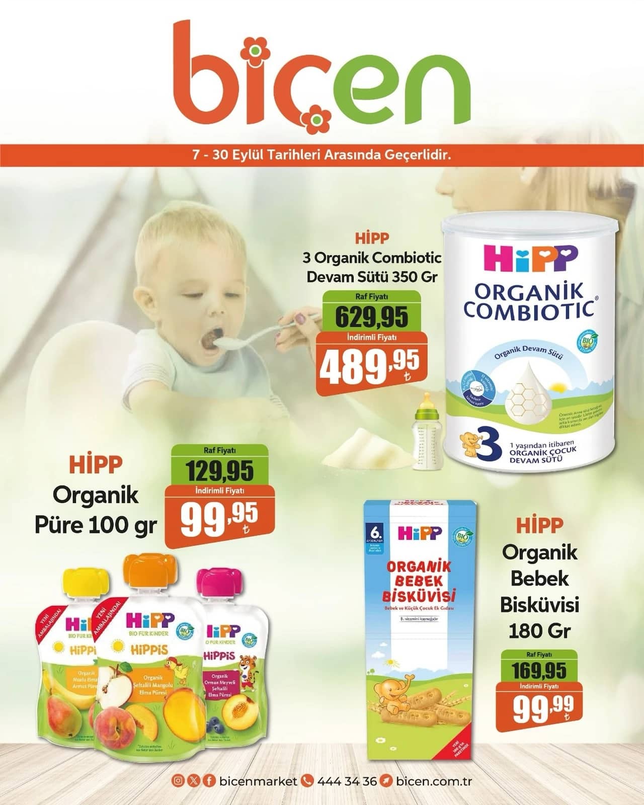 Biçen Market - İndirim Broşürü 07 - 30 Eylül 2026 - Sayfa 1