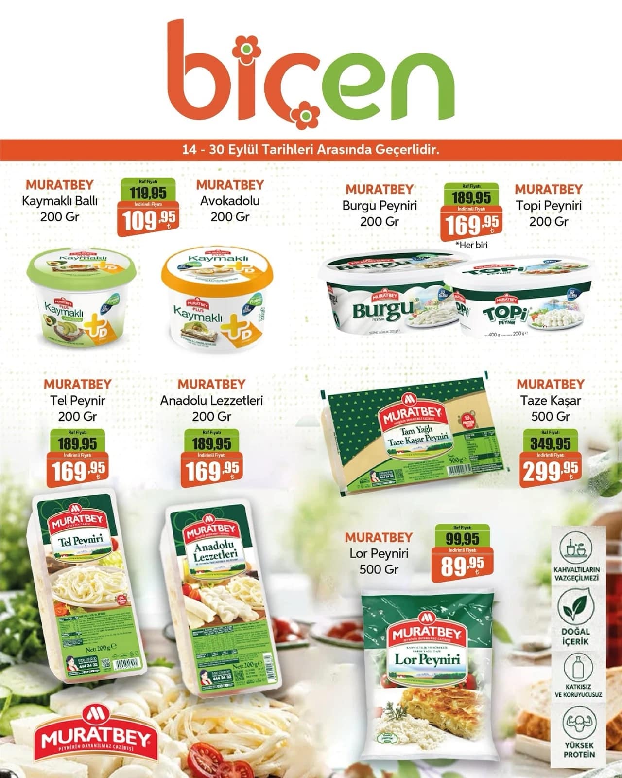 Biçen Market - İndirim Broşürü 14 - 30 Eylül 2026 - Sayfa 1
