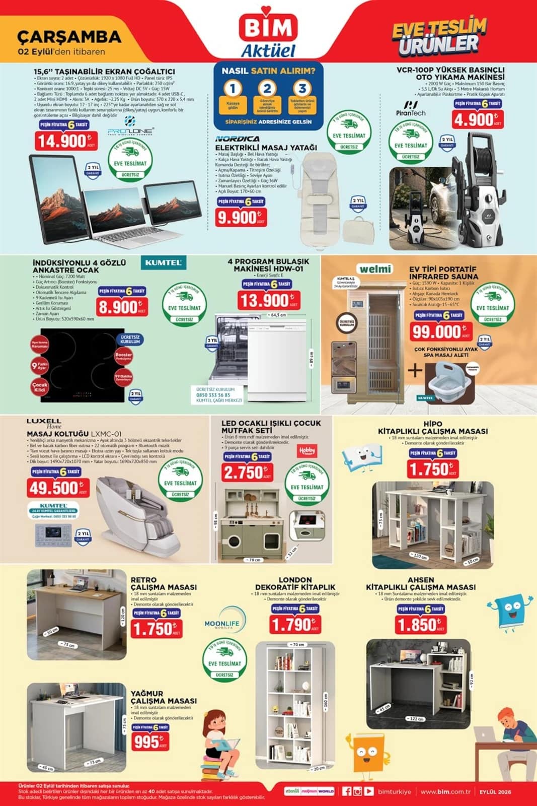 Bim - İndirim Broşürü 02 - 08 Eylül 2026 - Sayfa 1