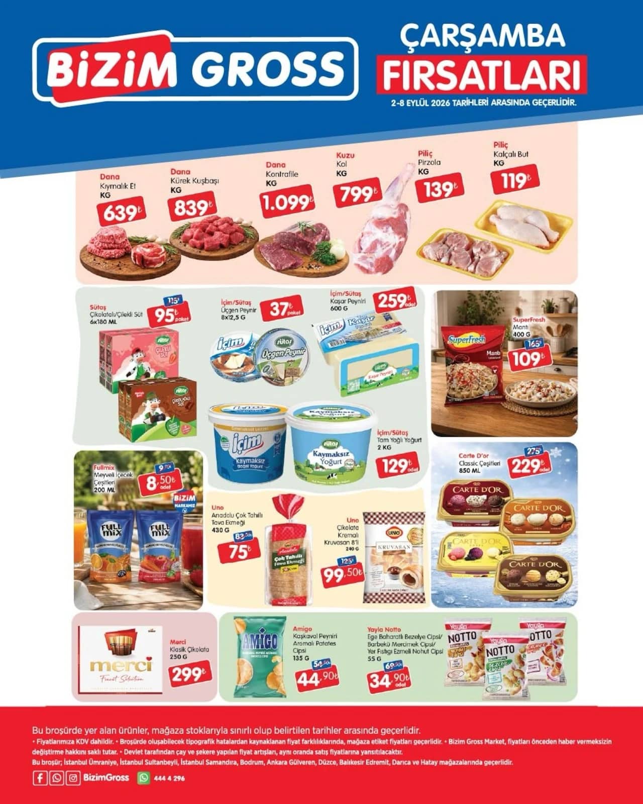 Bizim Gross - İndirim Broşürü 02 - 08 Eylül 2026 - Sayfa 1