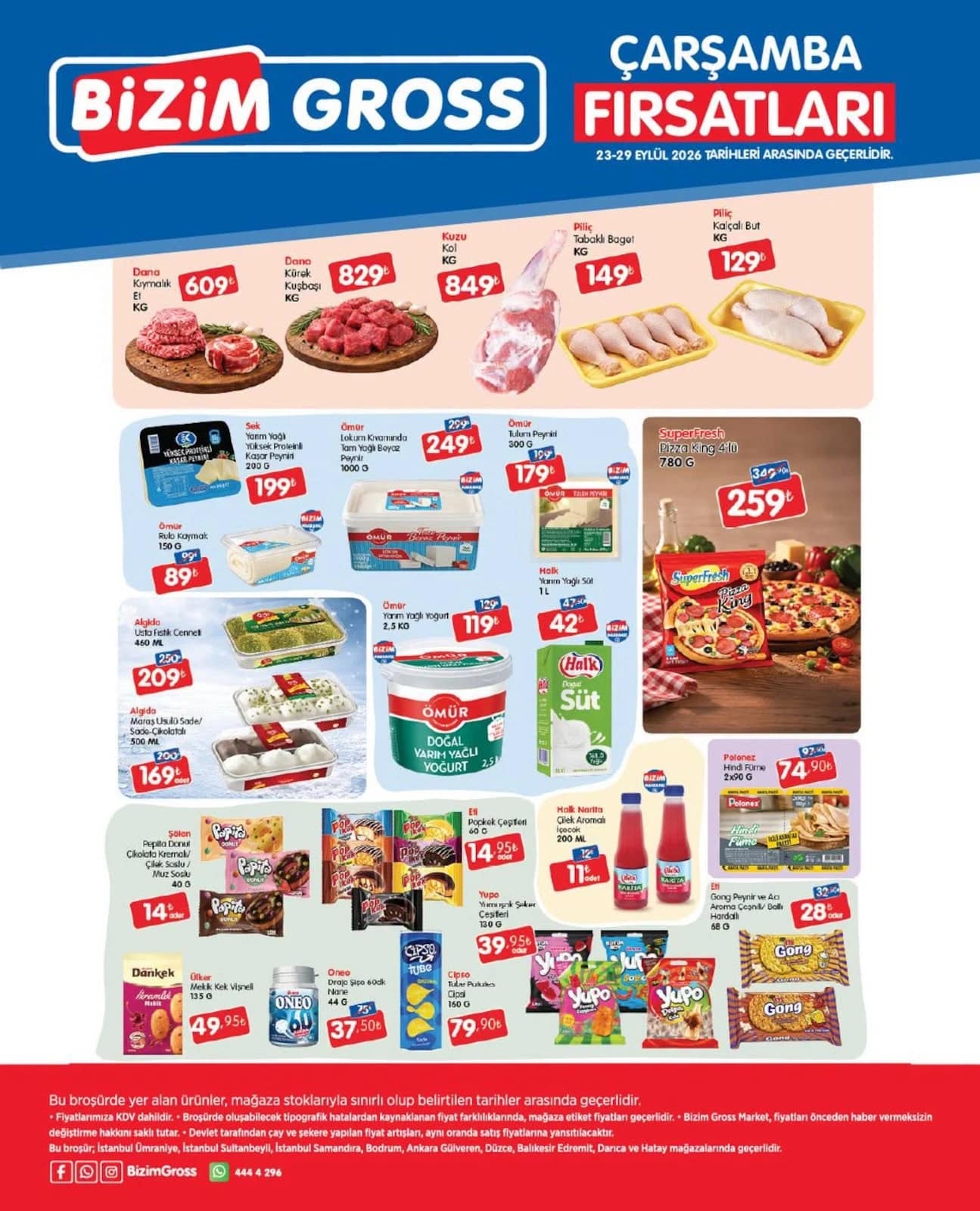 Bizim Gross - İndirim Broşürü 23 - 29 Eylül 2026 - Sayfa 1